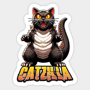 Catzilla S01 D75 Sticker